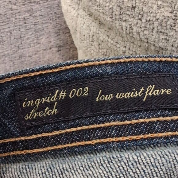 Citizens Of Humanity Ingris #002 Stretch Low Waist Flare Jeans Sz 26 - Picture 12 of 12